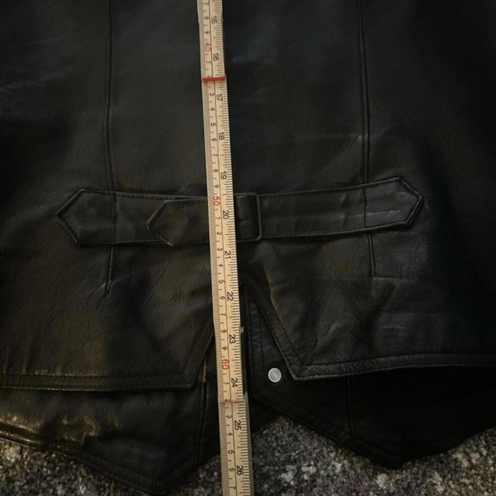 Wrangler Premium Leather Vest - Men's L - Picture 5 of 6